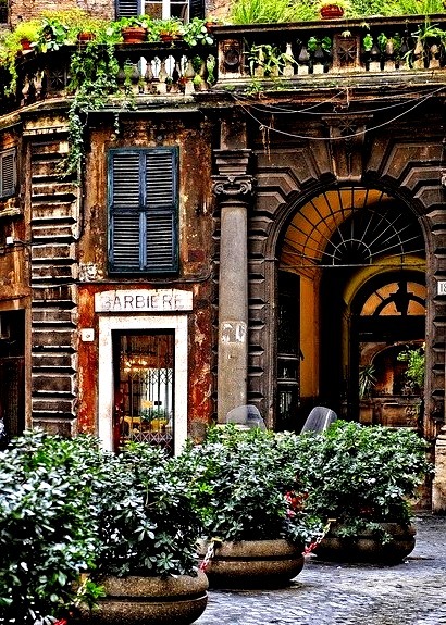 Barber Shop, Rome, Italy