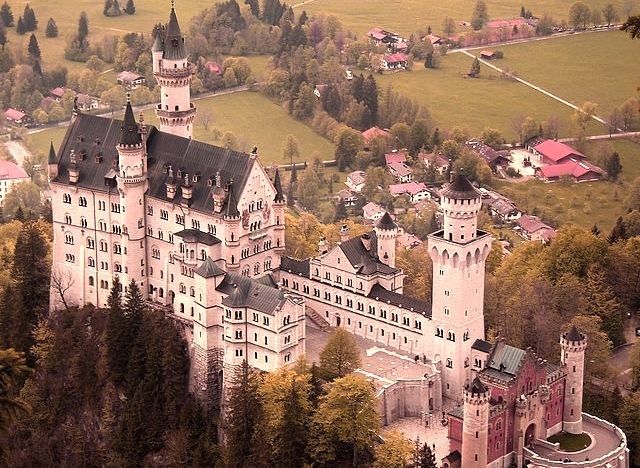 The jewel of Bavaria, Neuschwanstein Castle, Germany 