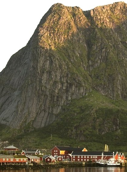 The village of Reine in Lofoten Islands / Norway