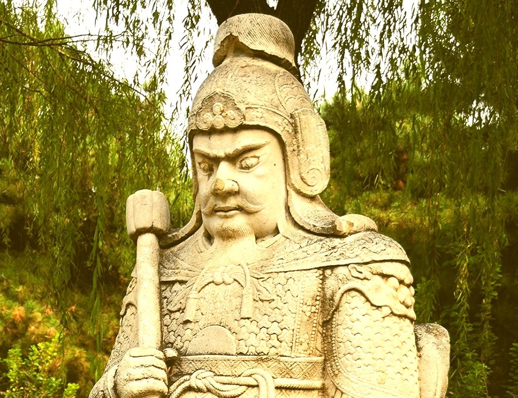 Ming tombs guardian near Beijing / China